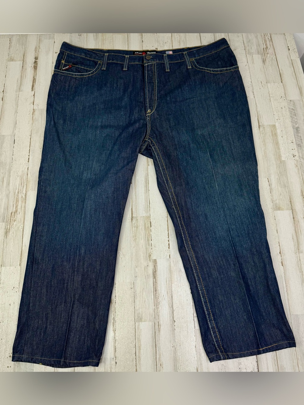Ariat FR M4 Relaxed Boot Cut Jeans Mens 50x29 CAT 2 Flame Resistant Denim